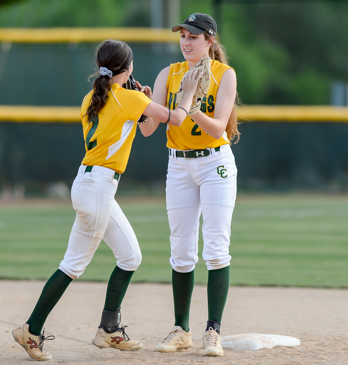 Friday night softball action
